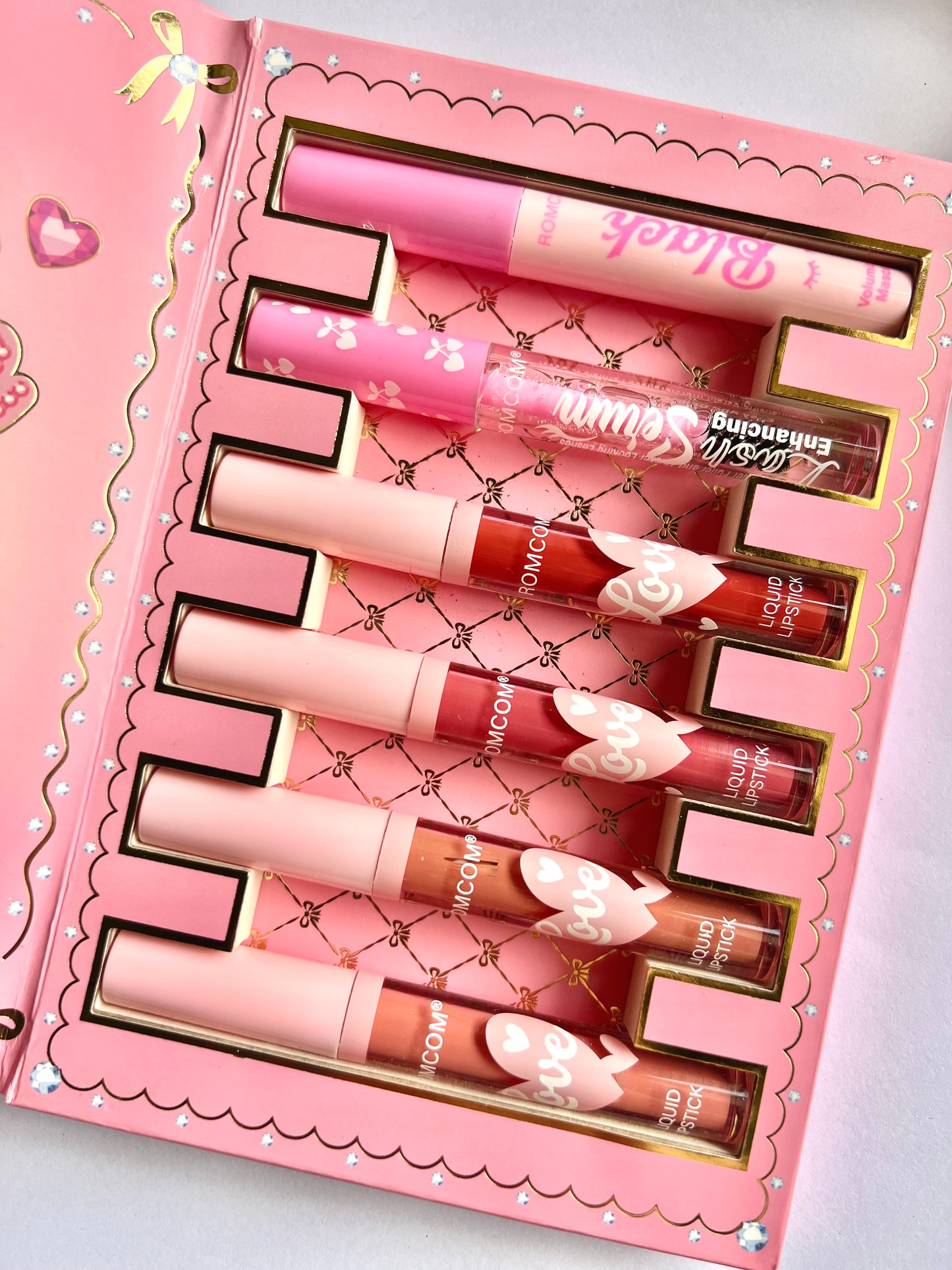 Romcom makeup book palette