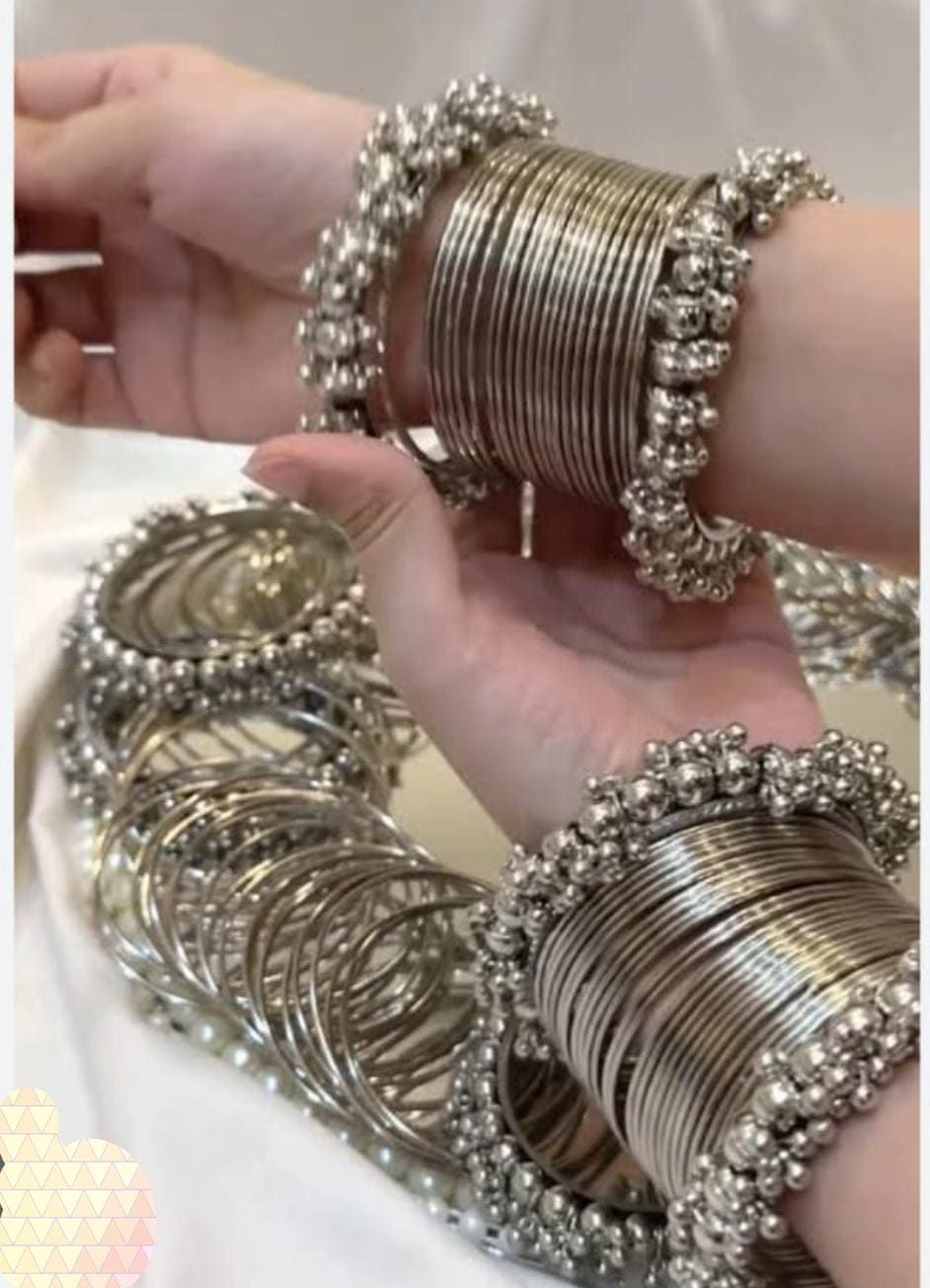 Silver Bangles