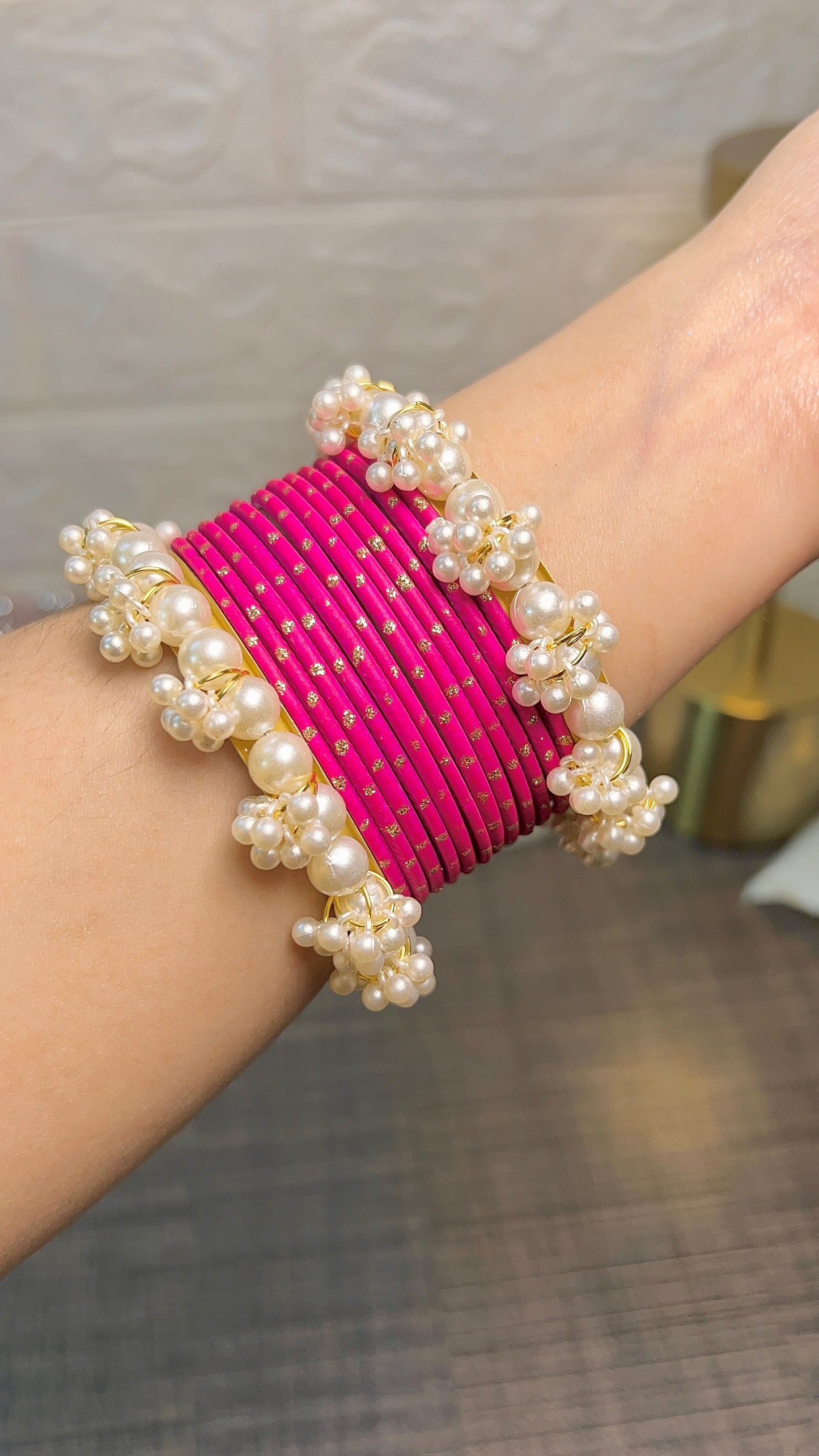 Metal bangles set
