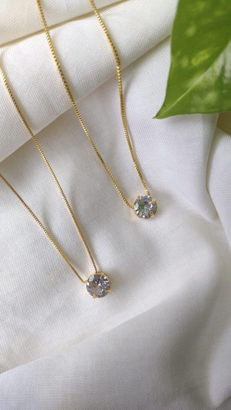 Stainless stone necklace/pendant