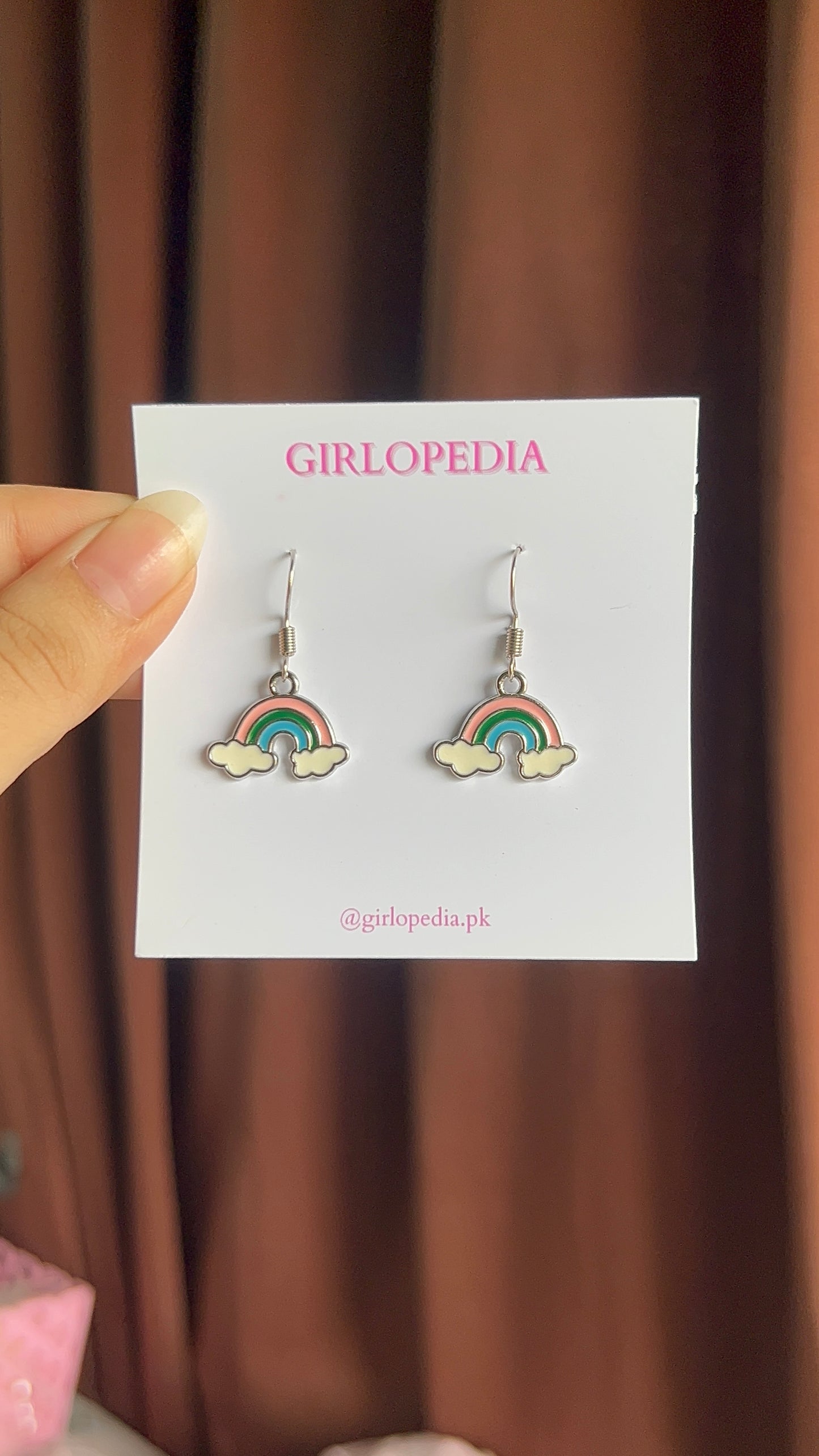 Rainbow earrings