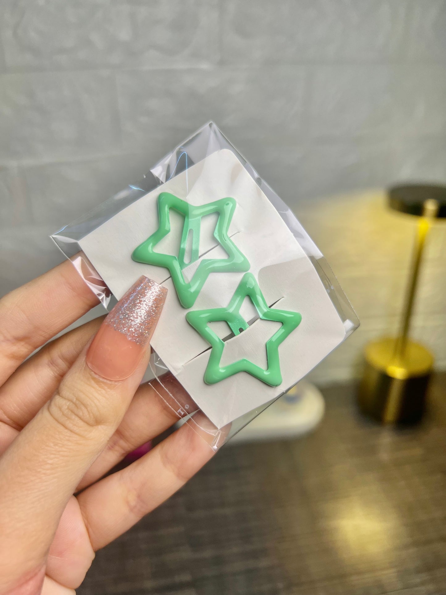 2pcs star clips