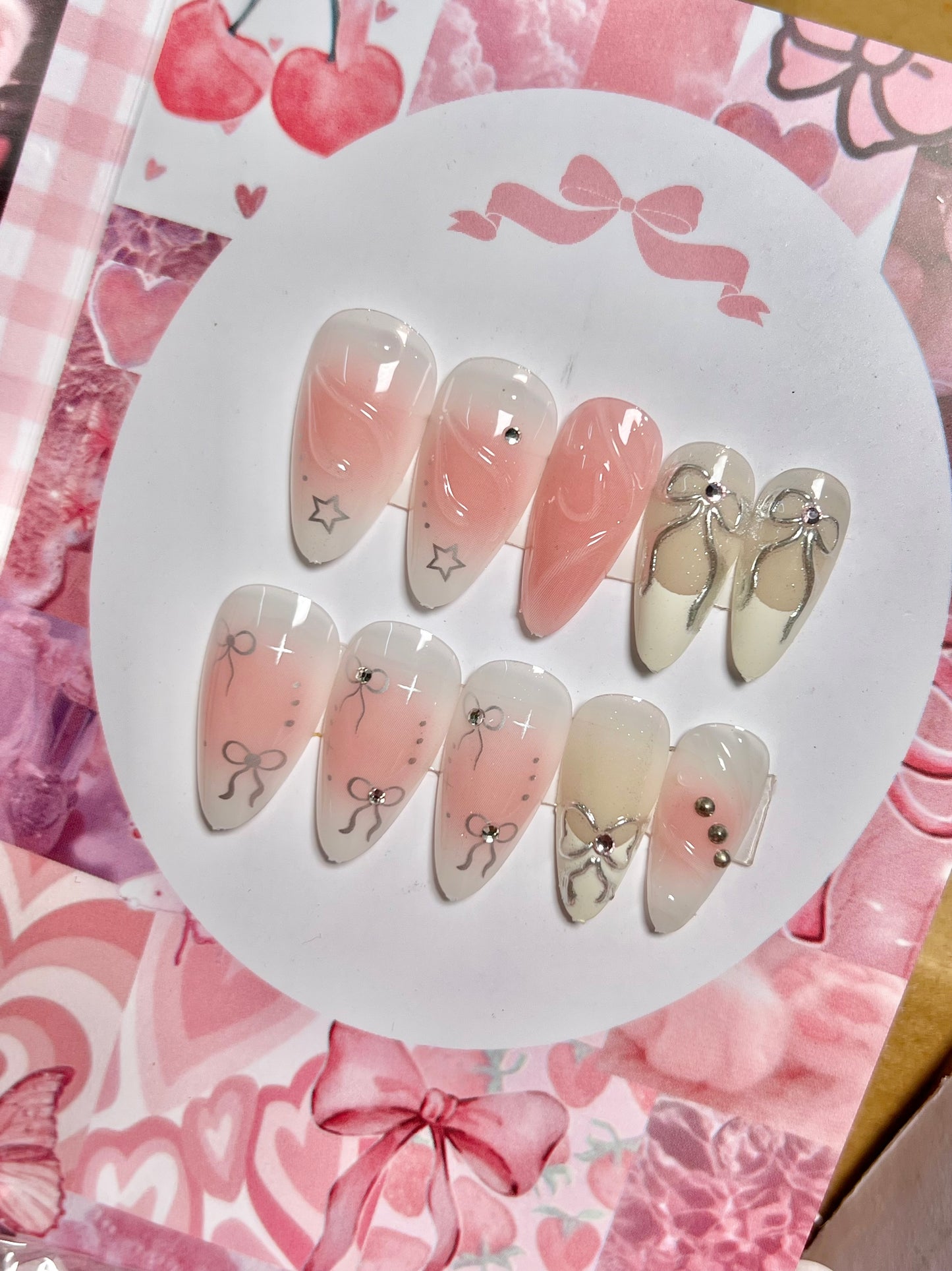Pink gift box