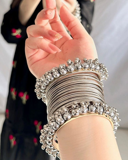 Silver Bangles