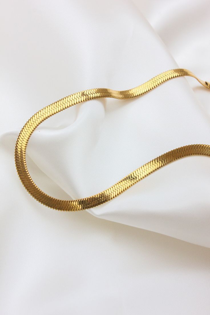 Stainless Steel Golden Chain
