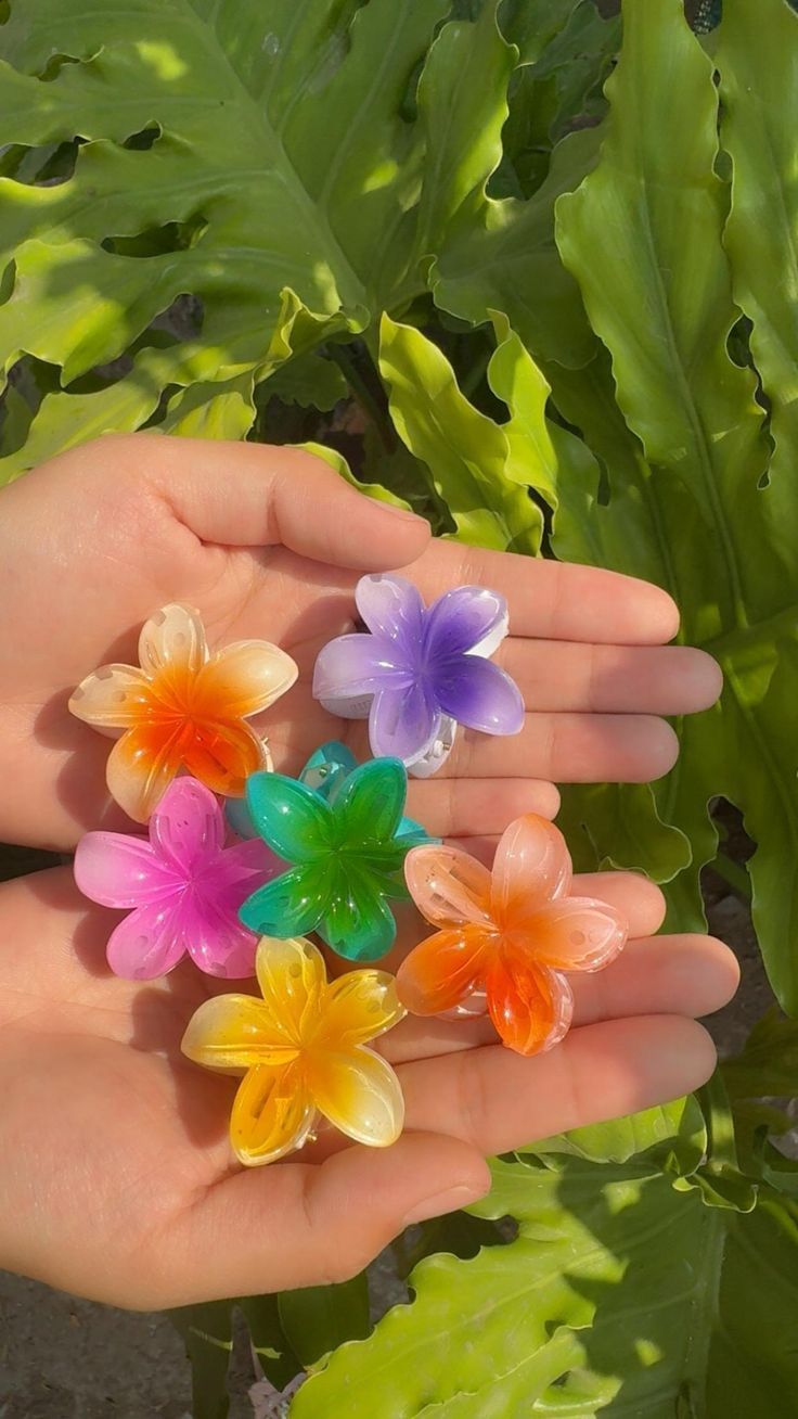 Flower Claw clip