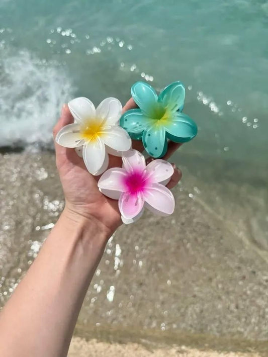 Flower Claw clip