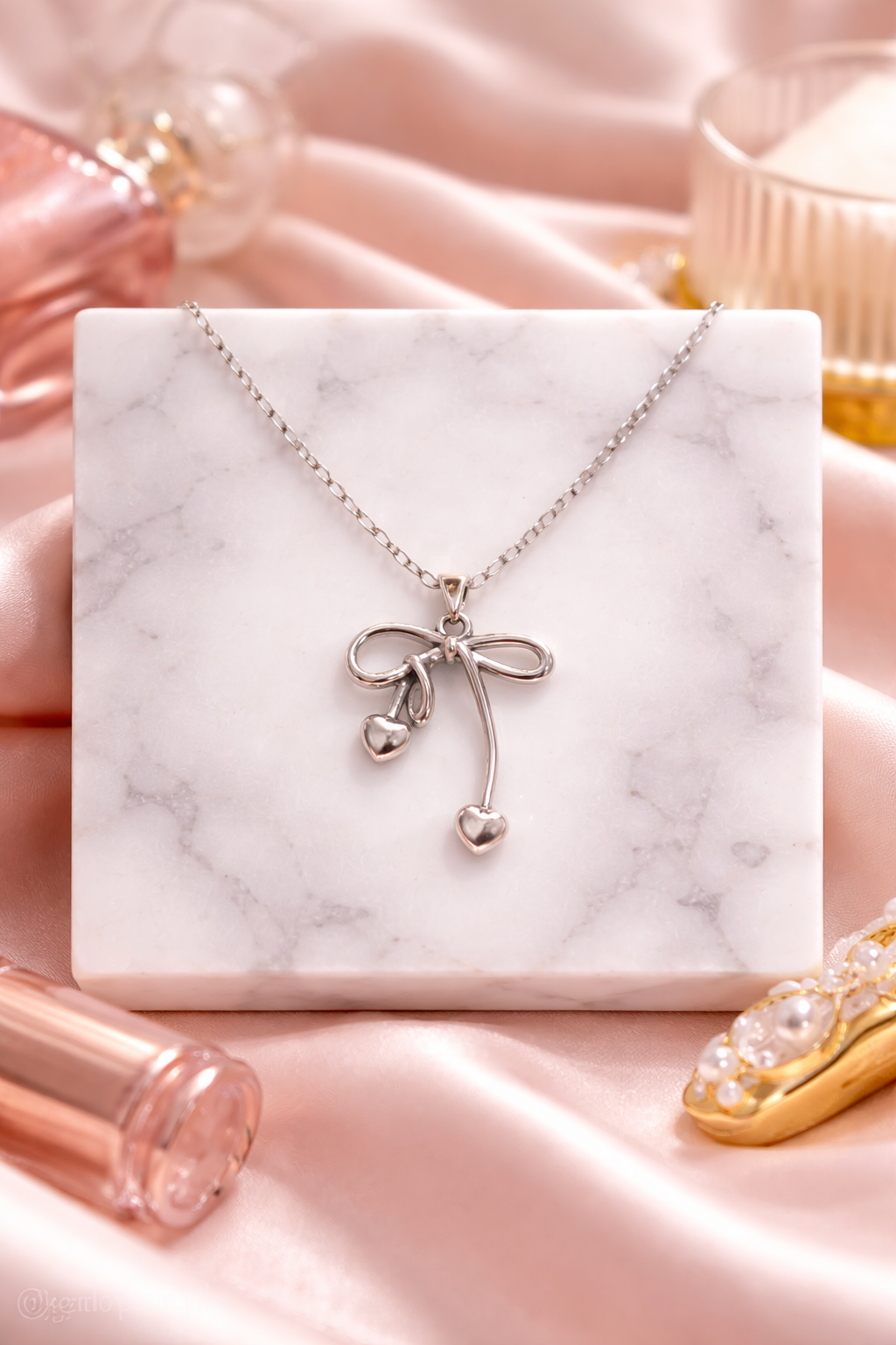 Silver stainless pendant