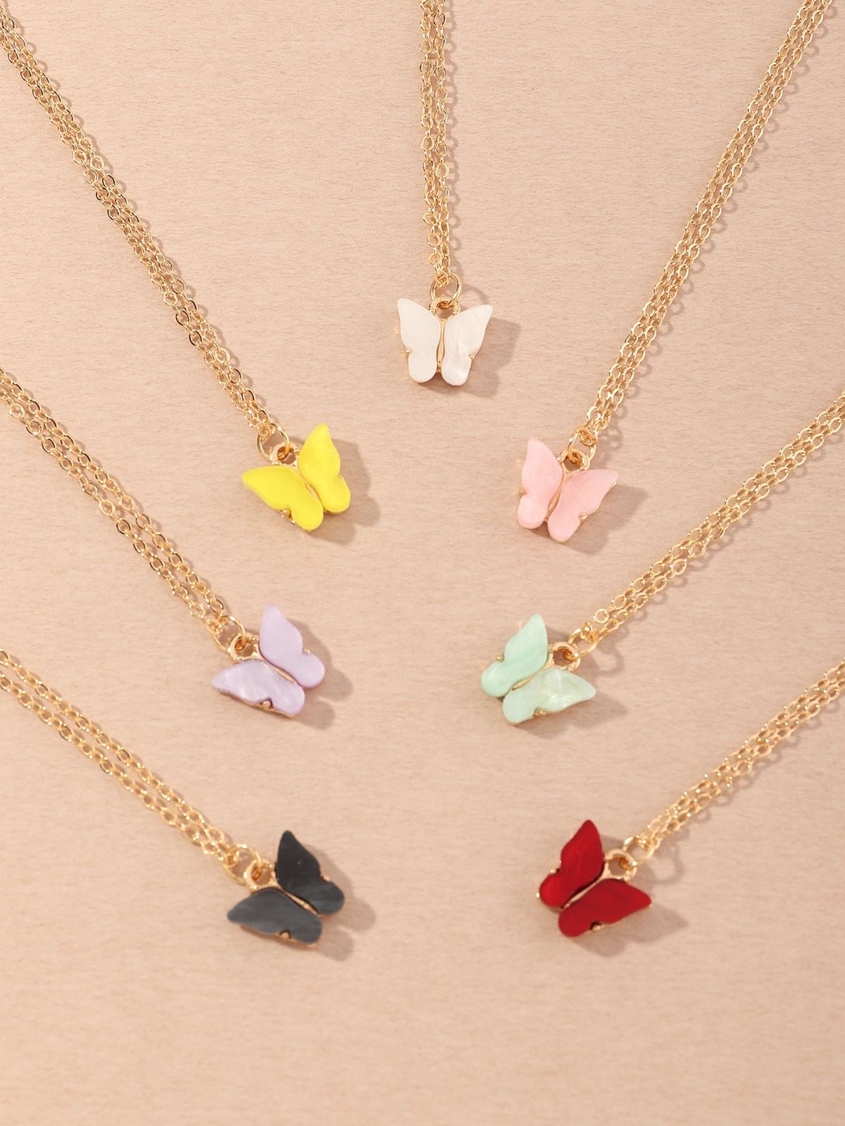 1pc butterfly necklace pendant
