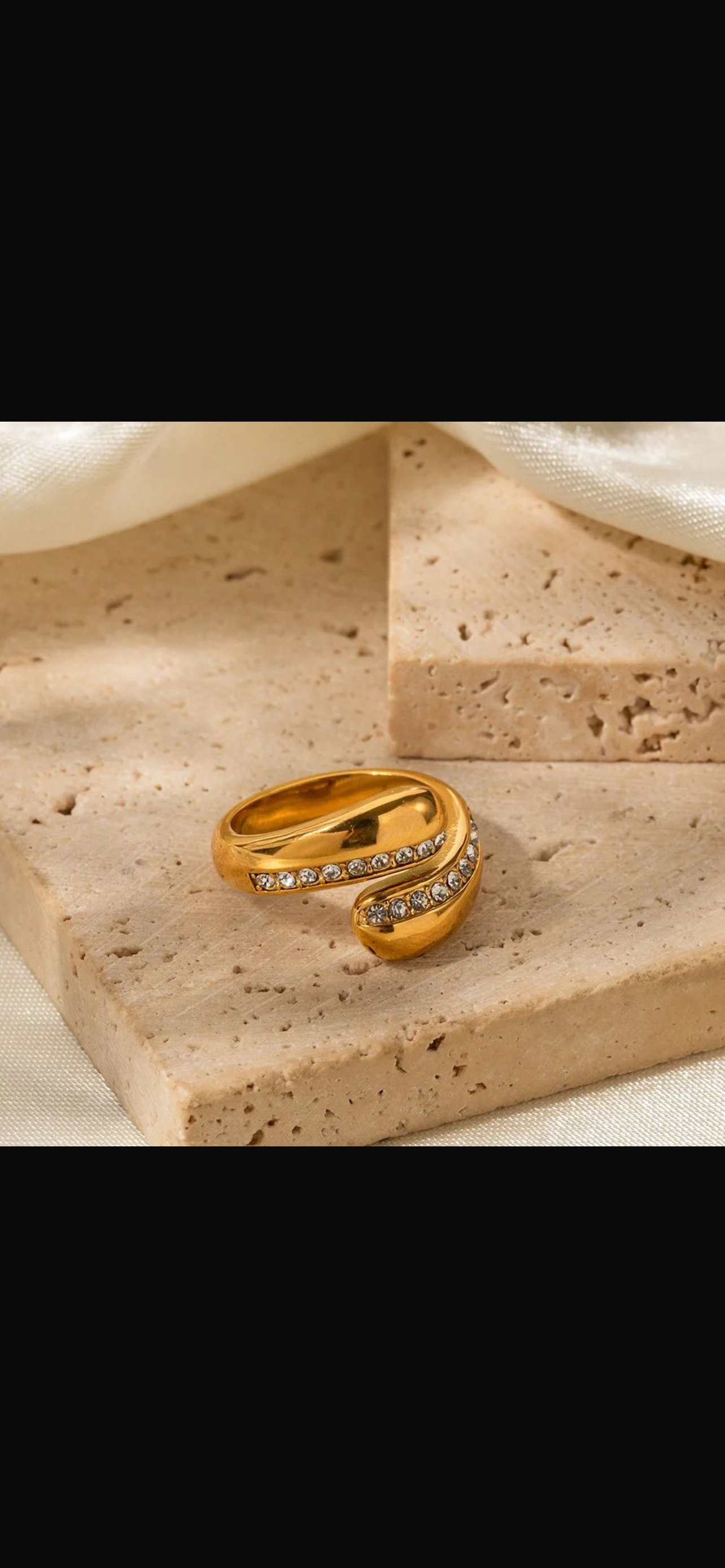 Stylish premium trendy stainless steel ring