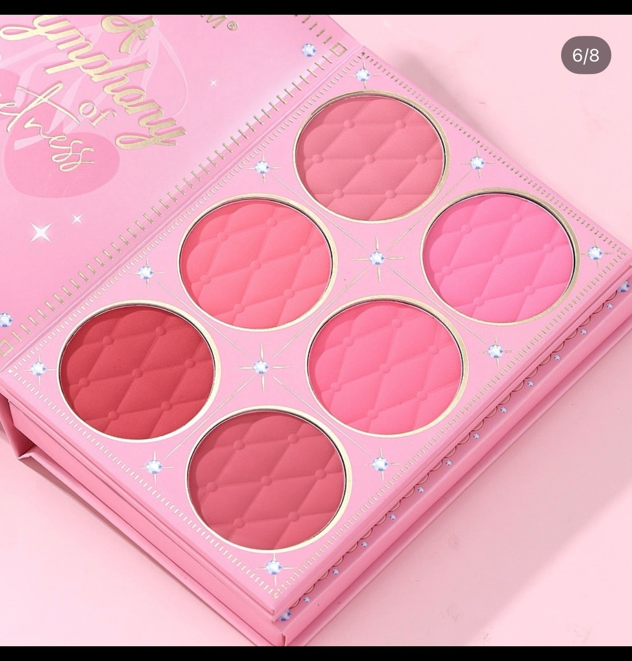 Romcom makeup book palette