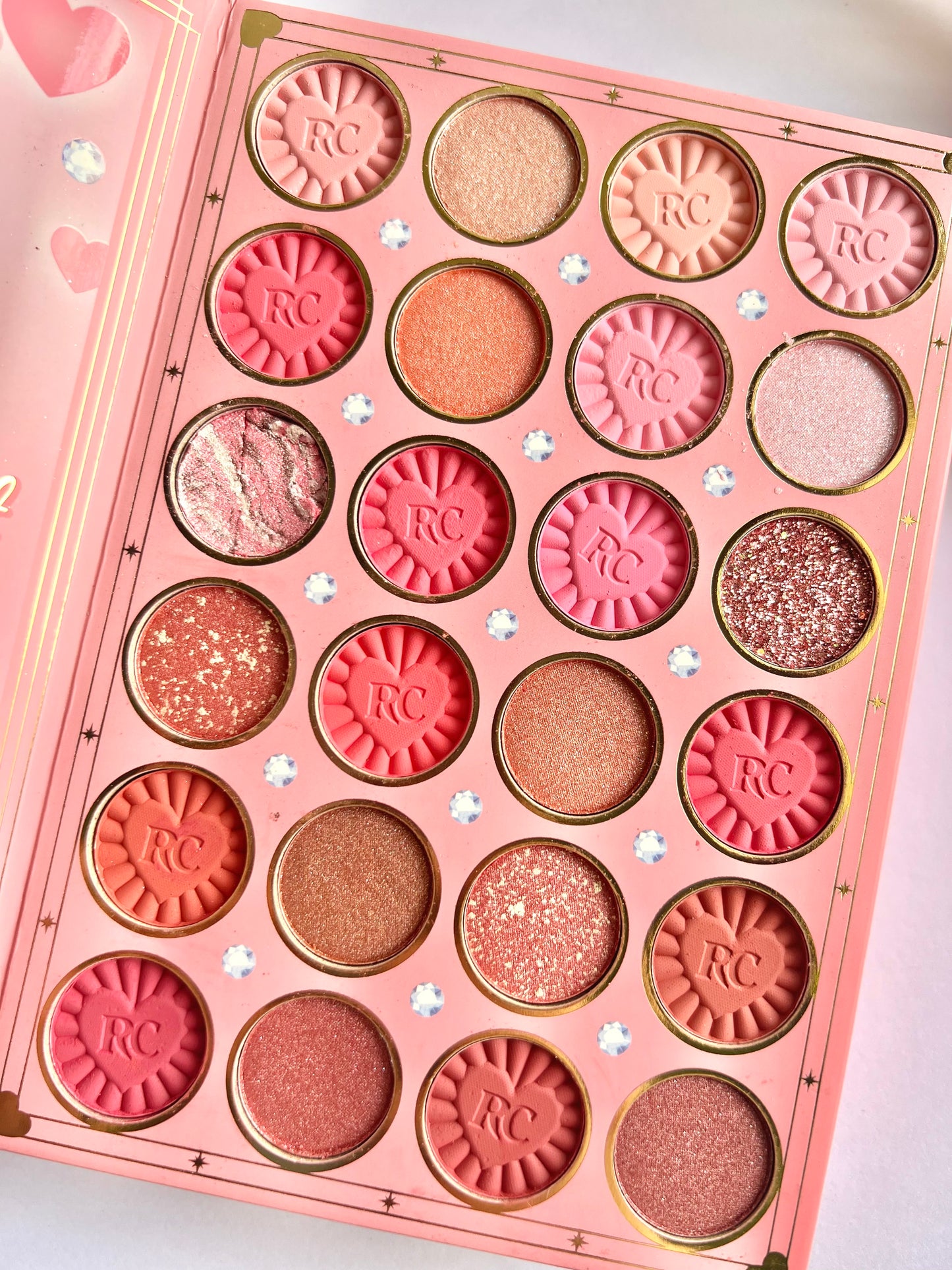 Romcom makeup book palette