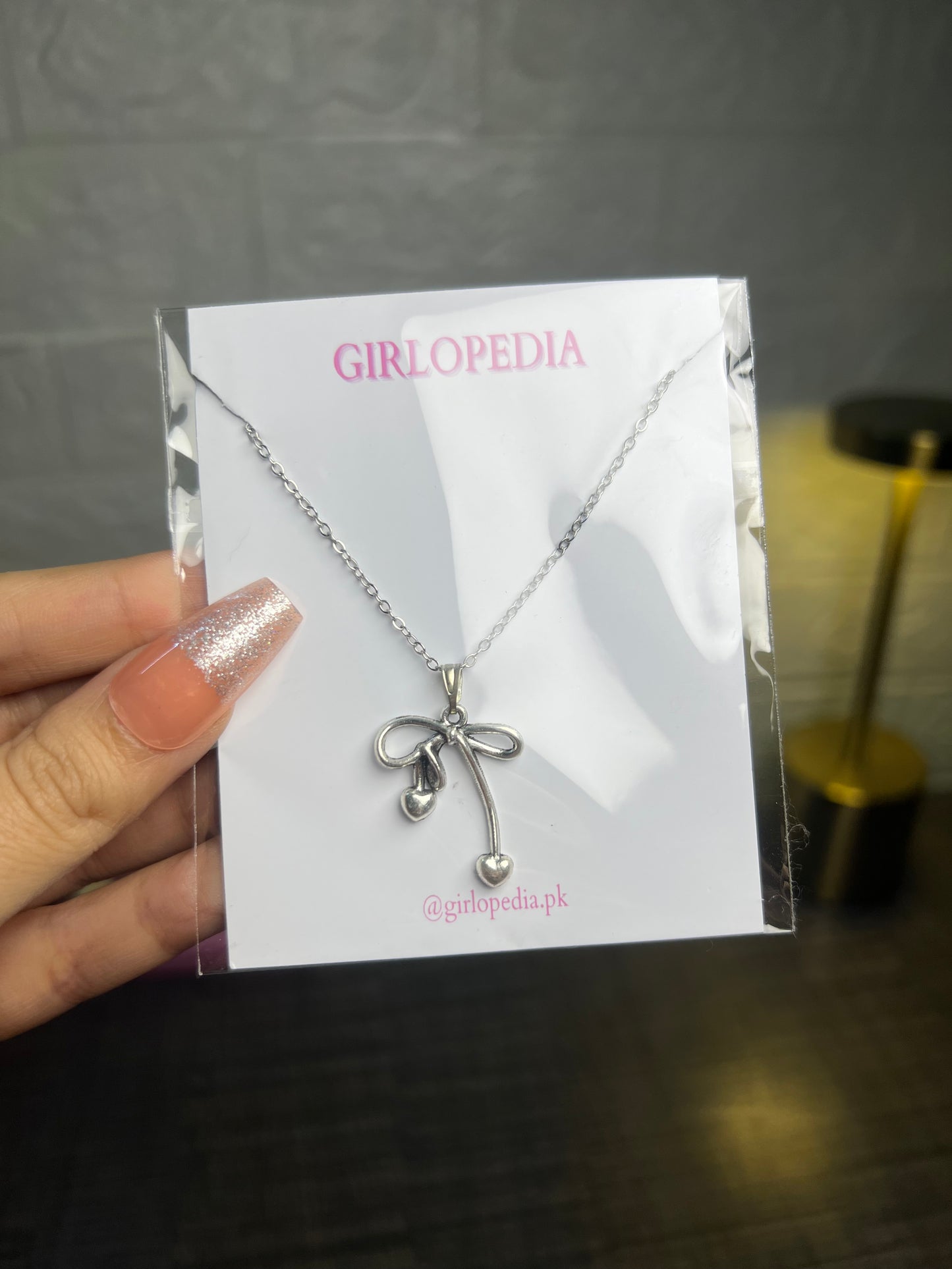 Silver stainless pendant