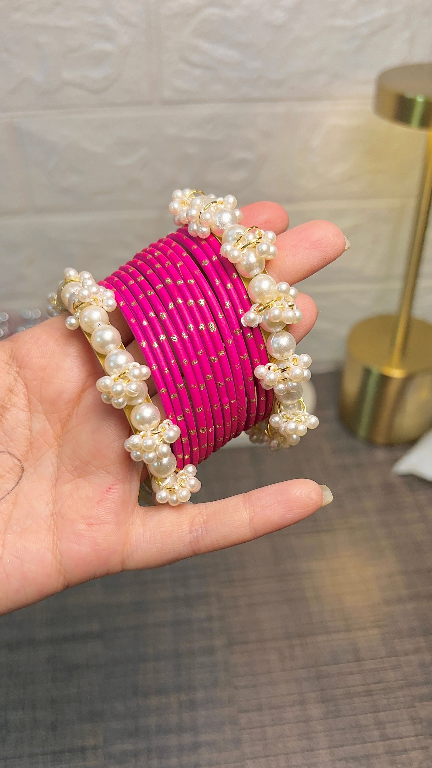 Metal bangles set