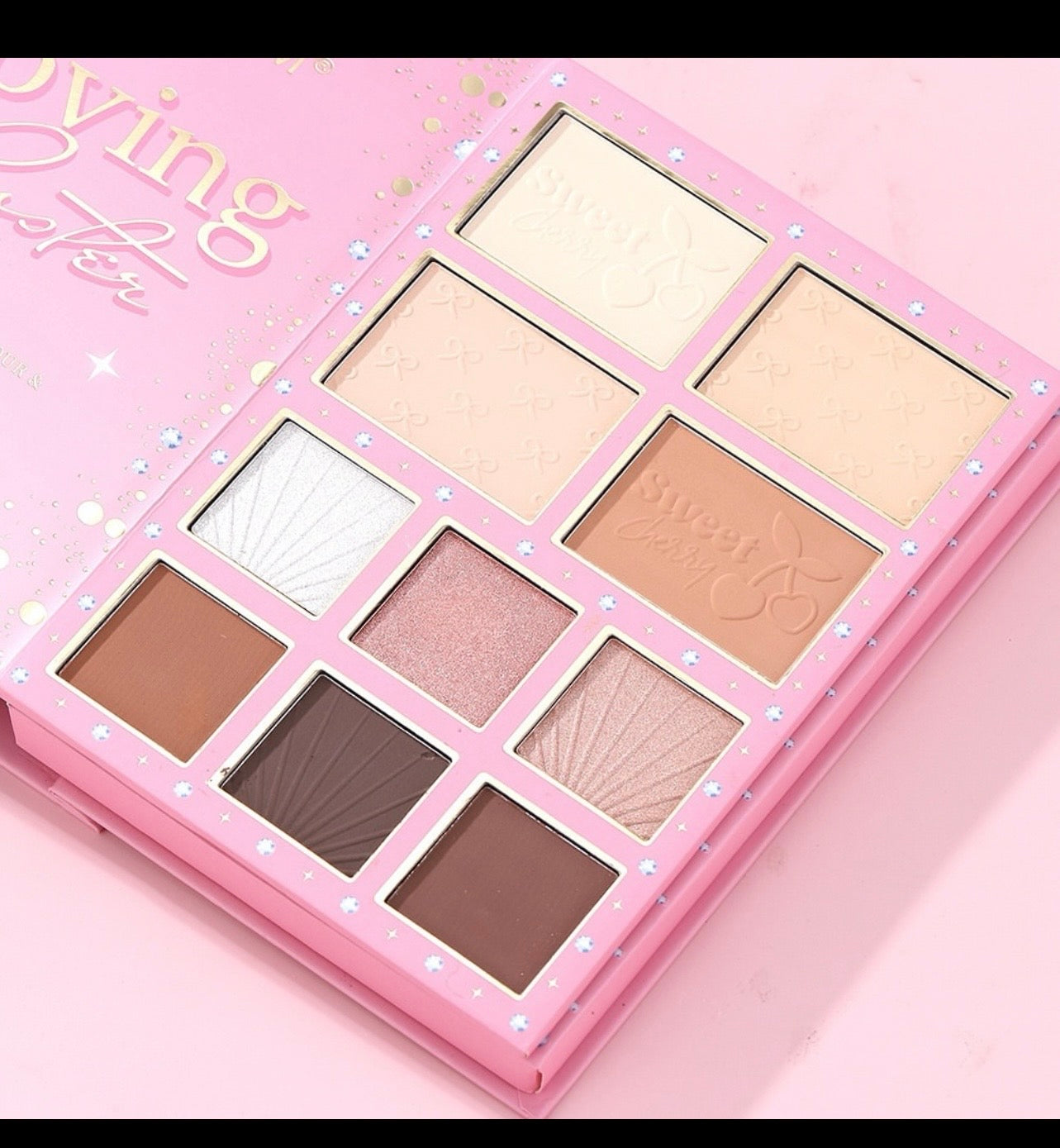 Romcom makeup book palette