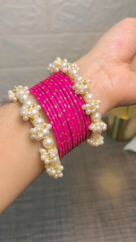 Metal bangles set