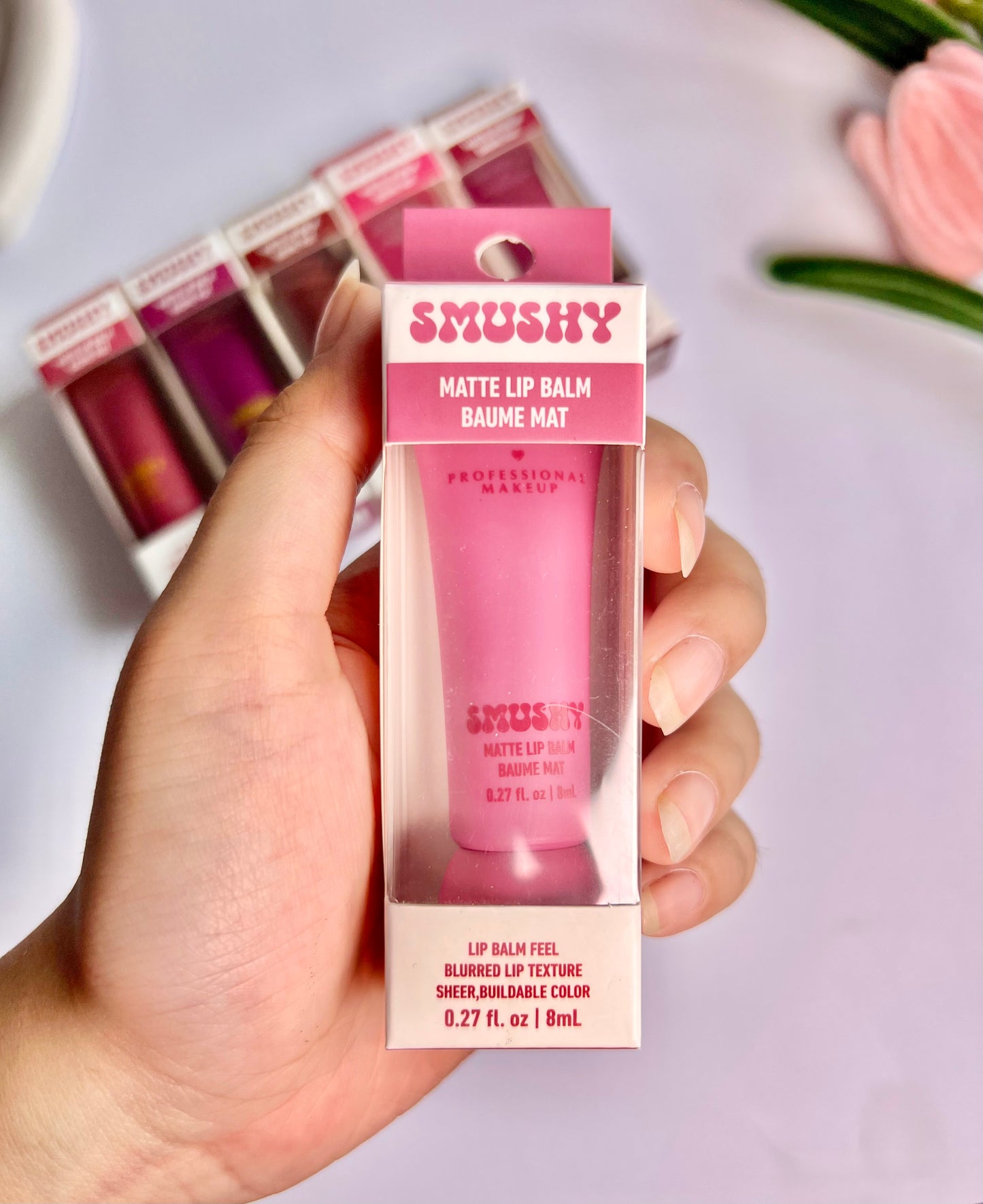 Smushy matte lipbalm