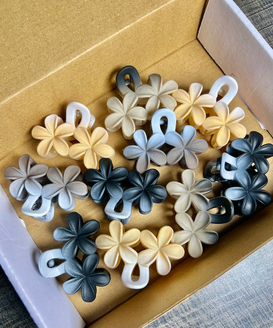 Matte claw clip