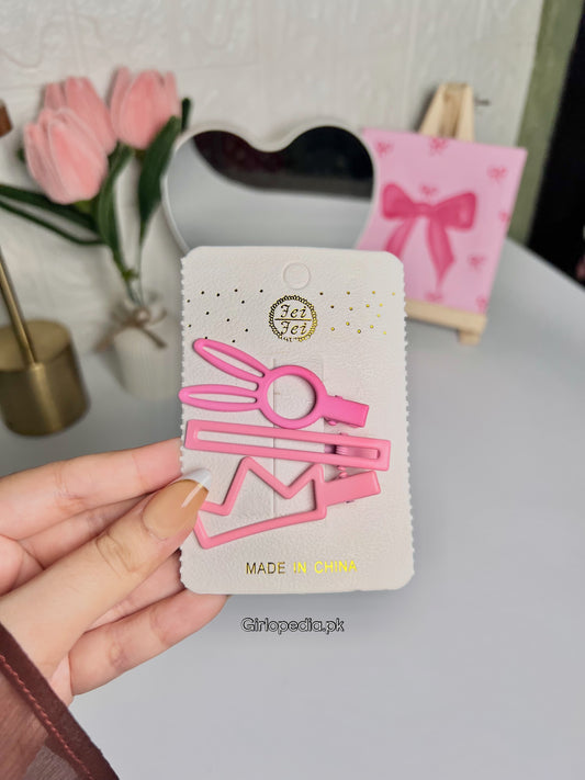 Cute metal clips card