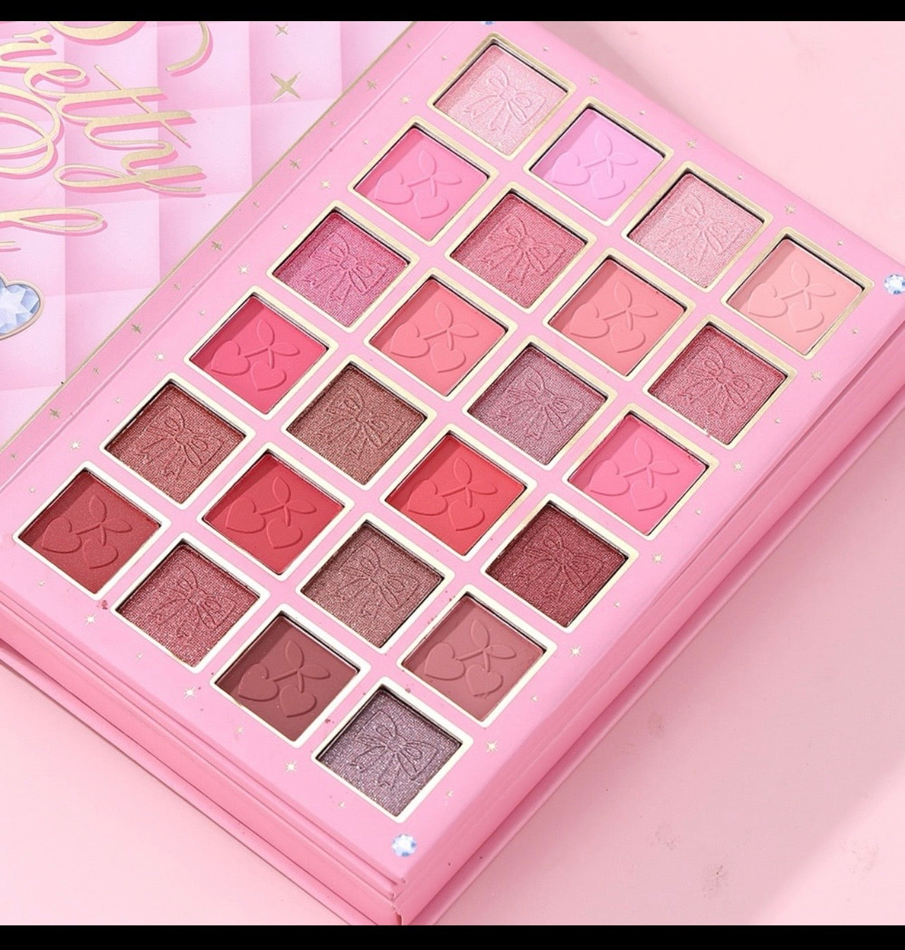Romcom makeup book palette