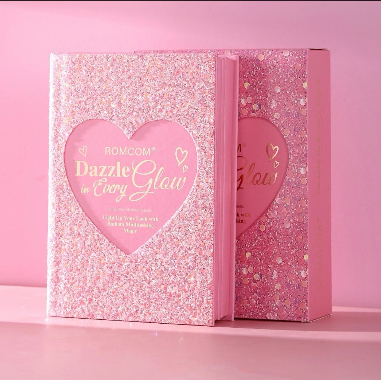 Romcom makeup book palette