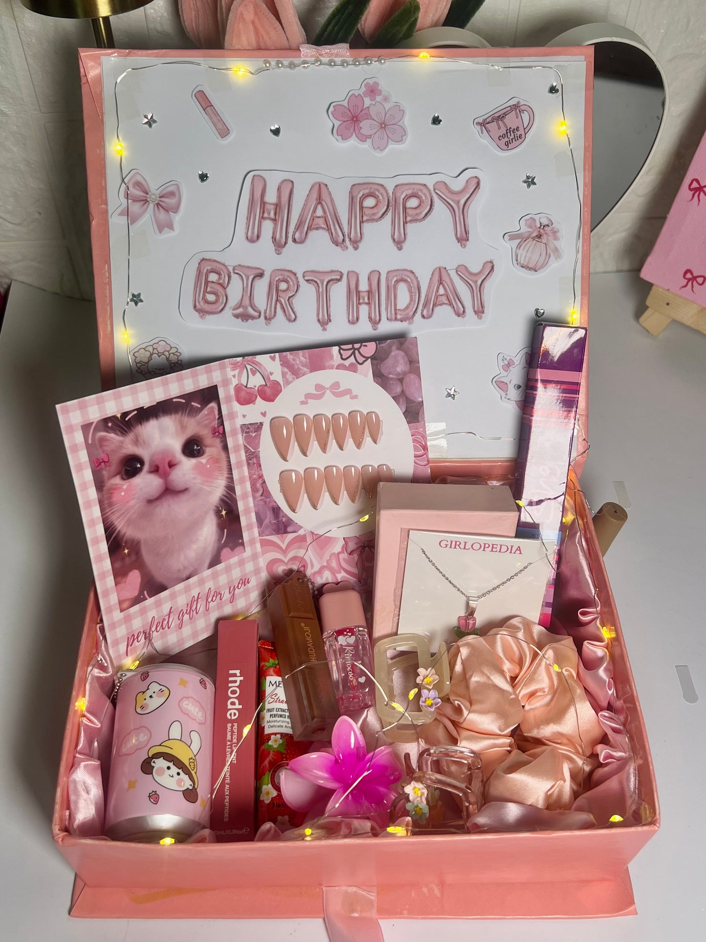Complete happy birthday gift box