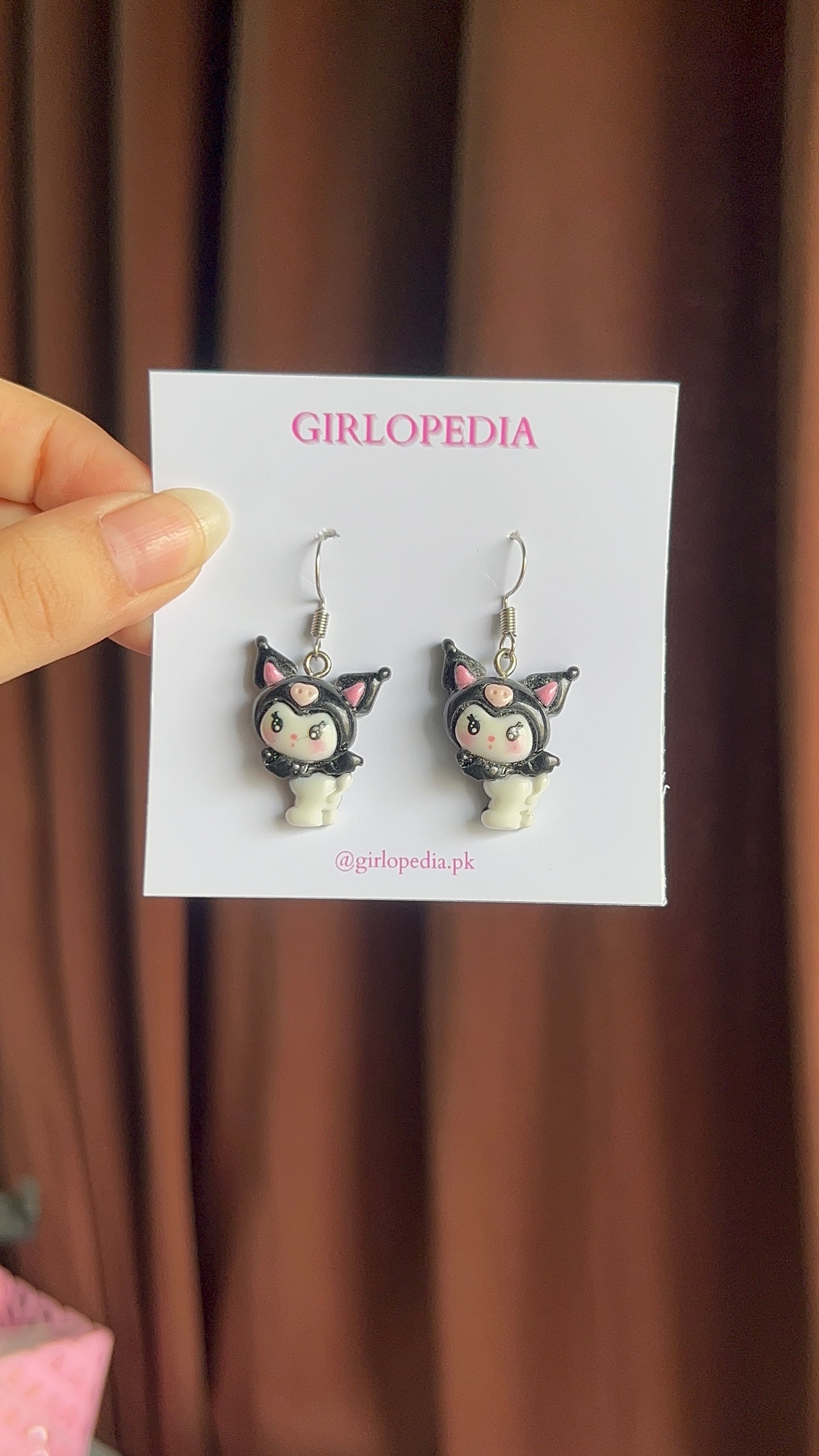 Kuromi earrings
