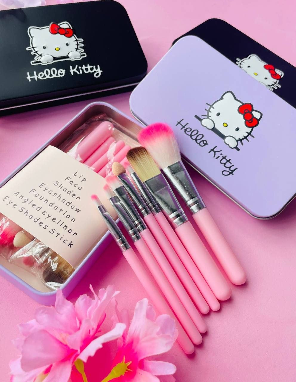 Hello kitty cute brushes set