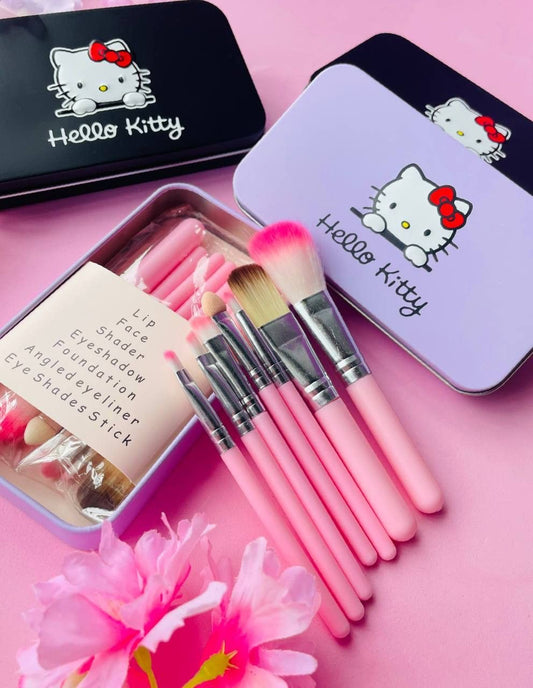 Hello kitty cute brushes set