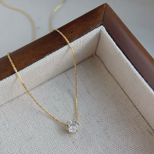 Stainless stone necklace/pendant