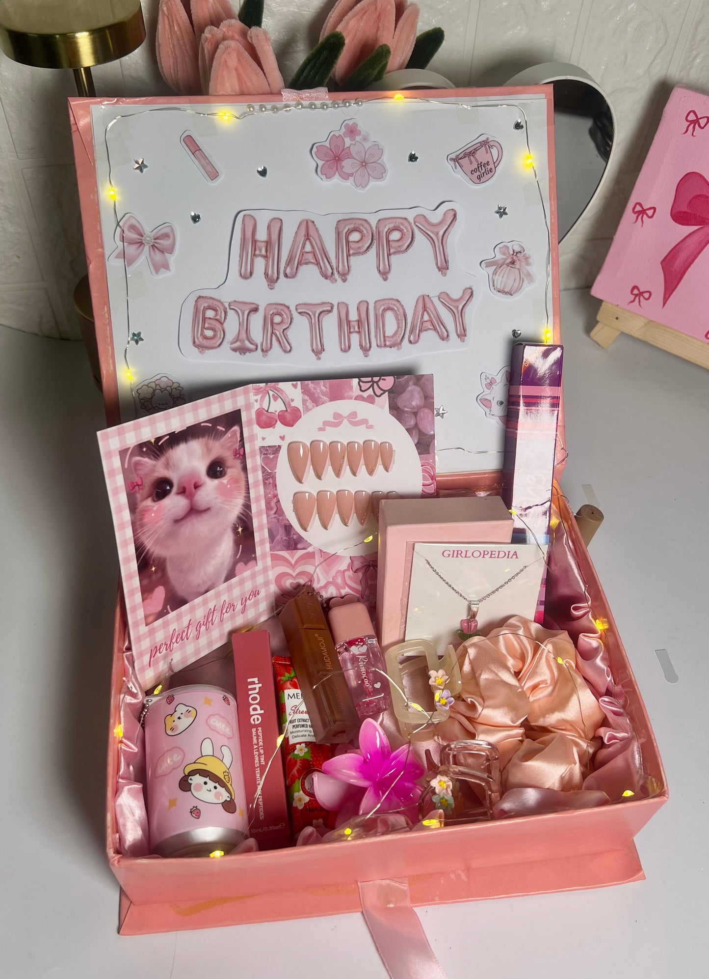 Complete happy birthday gift box