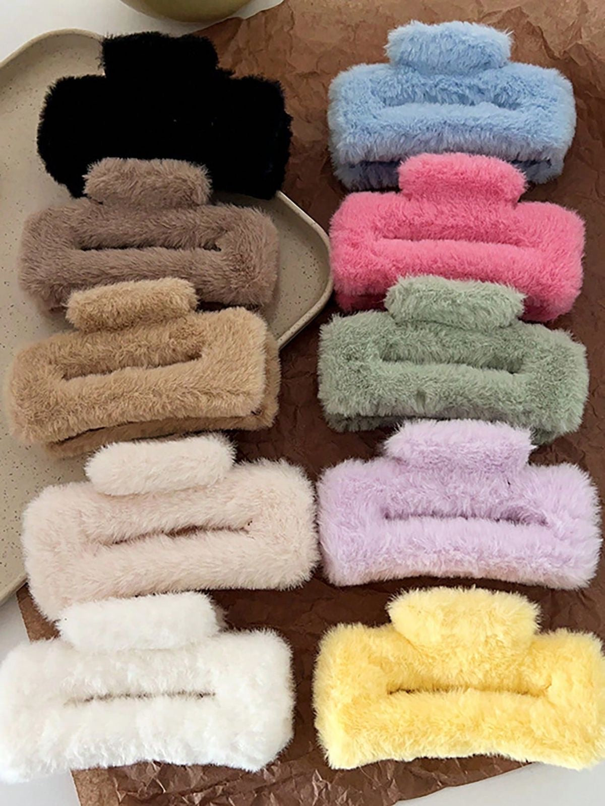 Fur claw clip large