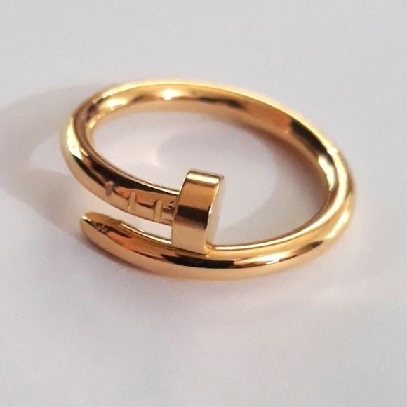 Stainless steel nail ring