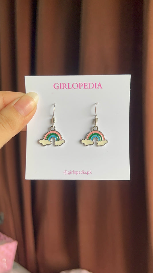 Rainbow earrings