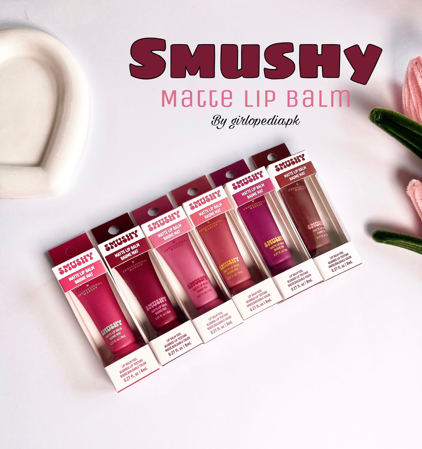 Smushy matte lipbalm