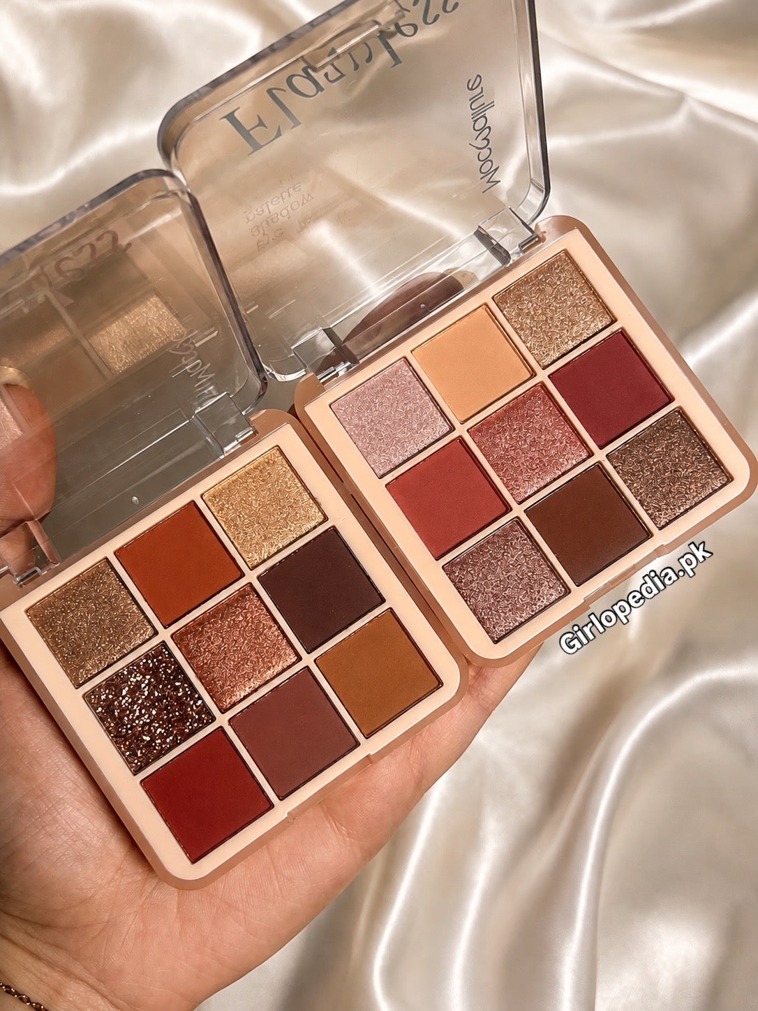 Flawless mocallue mini portable 9 beautiful eyeshadow palette