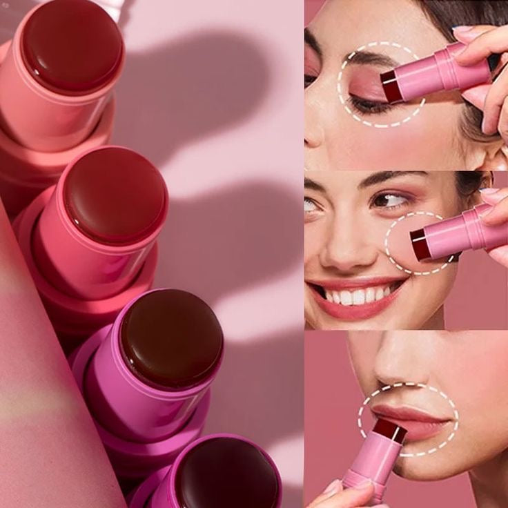 Hydrating Jelly Blush Tint for Lips & Cheeks
