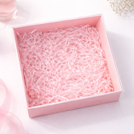 Pink gift box (empty)